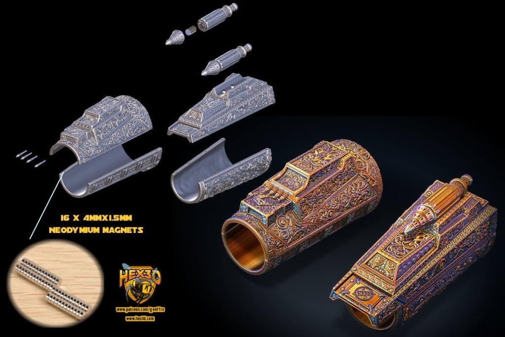 Deluxe Cosplay Gauntlets Cosplay Commission Armor Prop - Border3d