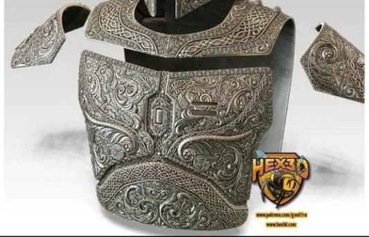 Deluxe Cosplay Suit Unisex No Helmet Cosplay Commission Gauntlets - Border3d