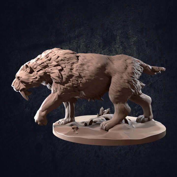 "Felidont And Sabertooththe Dragon Trappers Lodge battlefield placement Border3D LLC"