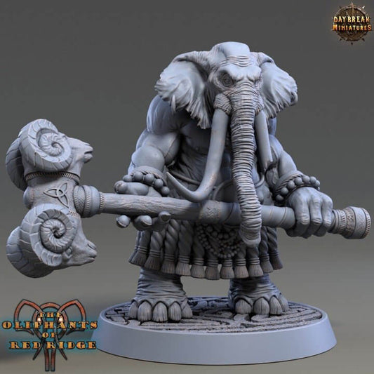 resin Daybreak Miniatures Plaaka Headgear The Oliphants Of Red Ridge 3D Printed 32mm Or 75mm Scale Resin Model By miniature by Daybreak Miniatures — handcrafted by Border3D LLC