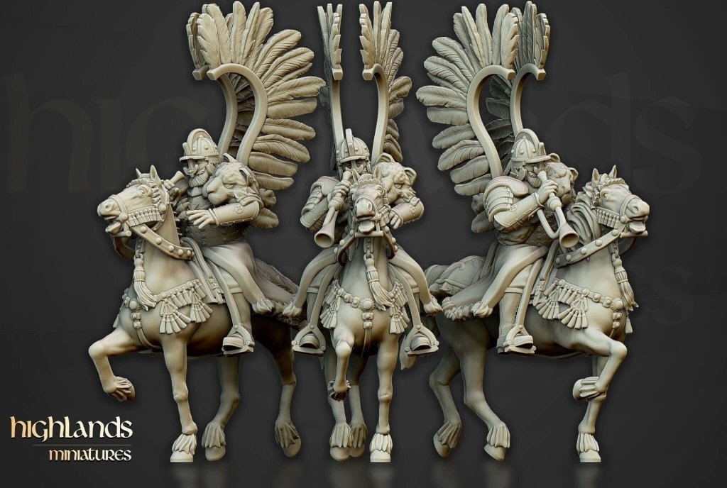 Highlands Miniatures The Winged Hussar - Image ##index## | Border3d 