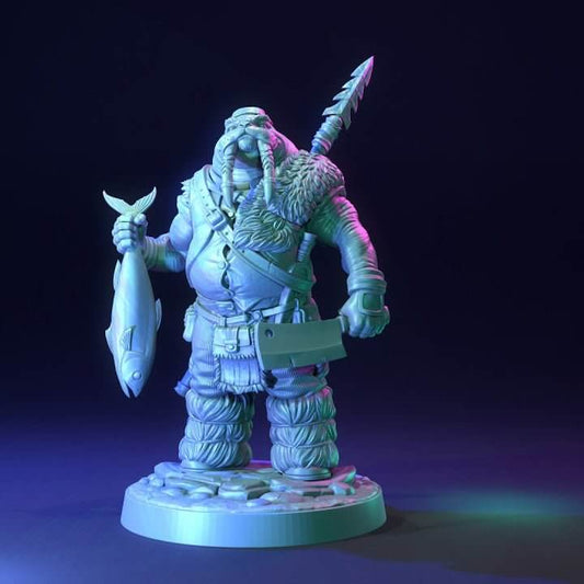 resin Walrus The Dragon Trappers Lodge Dreamitbuildit3d Border3d LLC — handcrafted by Border3D LLC